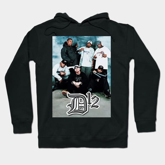 D12 MERCH VTG Hoodie by whimsycreatures